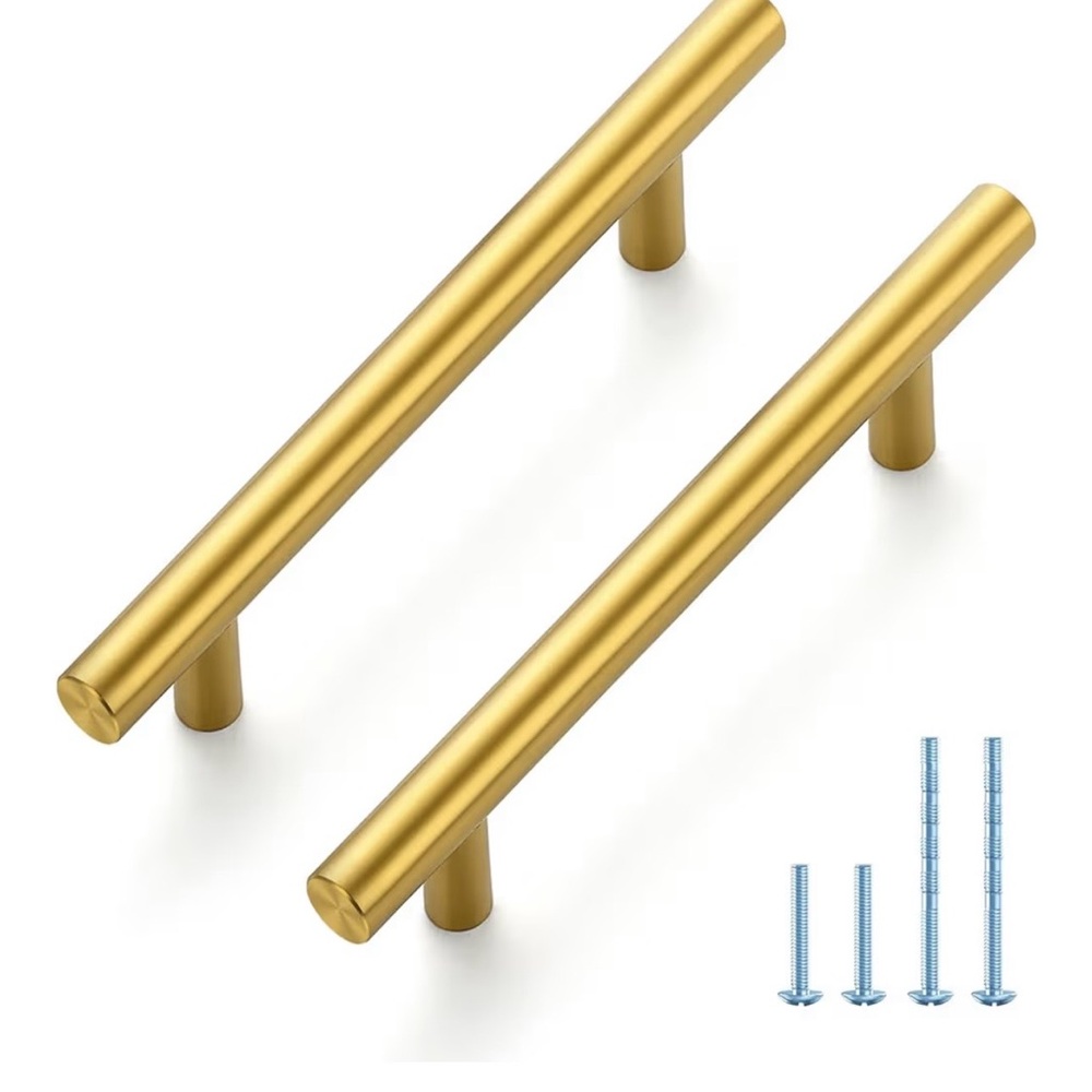 30 Gold Cabinet Handles